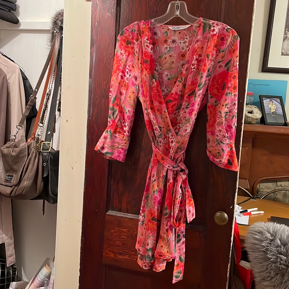 Zara floral dress